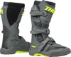 Thor Youth Blitz XR Boots Charcoal/Gray Size 5 - Youth MX boots in charcoal/gray, size 5