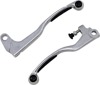 Natural & Black Competition Brake & Clutch Lever Set - For 82-11 Kawasaki Suzuki