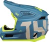 Thor Fleet Forge Helmet - Large, Fluorescent Yellow/Blue - MX helmet with ERT tech, size Large