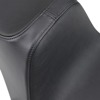 Predator Smooth Vinyl 2-Up Seat Black Foam - For 18-20 Harley FXBR