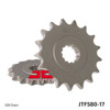 Front Steel Countershaft Sprocket - 17 Tooth 530