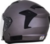 FX-60 Open Face Street Helmet Gray Medium