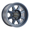 MR701 17x8.5 0mm Offset 6x5.5 106.25mm CB Bahia Blue Wheel