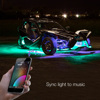 LED Underglow Light Kit for Polaris Slingshot Smartphone App Controller