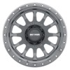 MR605 NV 20x10 -24mm Offset 8x170 124.9mm CB Gloss Titanium Wheel