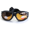 A10 Riding Goggles, Amber Lens w/ Foam Padded & Vented Frame