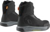 ICON Overlord Vented CE Boots Black/Gray US 9.5 - Ventilated CE-certified riding boots