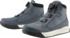 ICON Patrol 3 Waterproof Boots Gray - Size 12 - Waterproof riding boots with BOA lacing system