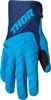 Thor Youth Spectrum Gloves XS Navy/Blue - Durable, flexible youth riding gloves