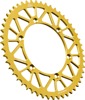 Gold Aluminum Rear Sprocket - 51 Teeth 520 Pitch