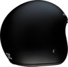 Saturn Open Face Street Helmet Matte Black Small