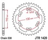 Steel Rear Sprocket - 40 Tooth 530 - For 00-03 Bombardier DS650 /Baja