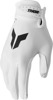 THOR LAUNCHMODE Gloves Men's XS White - Men's XS White gloves with TPR coverage