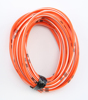 13' Color Match Electrical Wire - Orange / White 14A/12V 20AWG