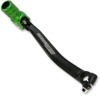 Anodized Forged Folding Shift Lever Black/Green - For KLX450R KX450F