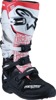 Moose Offroad Tech 7 Boots Black/Red/White Size 7 - MX sole boots for off-road riding