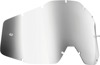 FMF Powercore/Bomb Anti-Fog Silver Mirror Youth Lens - Replacement lens for PowerCore/Bomb goggles