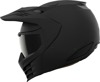 ICON Elsinore Monotype Helmet Matte Black 3XL - Modular off-road helmet in matte black, size 3XL