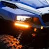 Apex Lights Amber Running Lights - 2 Lights w/ Plug & Play Harness - For Polaris RZR PRO R / S