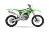 RS4 Aluminum Slip On Exhuast - For 19-22 Kawasaki KX450 KX450X