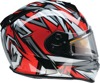 Z1R Warrant Neuron Snow Electric Helmet - Small, Red - Heated electric shield snow helmet