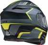 Z1R Solaris 2.0 Slater Modular Helmet XS Hi-Vis Yellow - Modular helmet with sun visor and vents