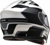 Z1R Solaris 2.0 Slater Modular Helmet XS Matte Black/White - Modular helmet with drop-down sun visor