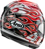 Arai Corsair-X Haga GP Helmet - Large, Red - Premium full-face helmet with Haga GP graphic