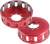 Red Billet Clutch Basket - For Ducati 6 Speed Dry Clutch Models