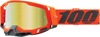 Racecraft 2 Gray / Kerv / Orange Goggles - Gold Mirrored Lens