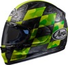 Arai Regent-X Patch Helmet Yellow Frost XS - Full-face helmet with a matte yellow finish