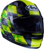 Arai Regent-X Patch Helmet Yellow Frost - Small - Full face helmet with matte yellow finish