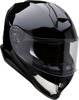 Z1R Youth Warrant Helmet Gloss Black Large - Full-face youth helmet in gloss black