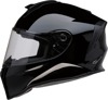 Z1R Youth Warrant Helmet Gloss Black Large - Full-face youth helmet in gloss black