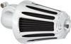 Chrome Monster Sucker Air Cleaner Covers - Monster Sucker Dc Cvr Chr