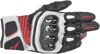 SPX Air Carbon V2 Motorcycle Gloves Black/White/Red 2X-Large