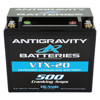 16-volt Lithium "Race" Battery, 20-cell 500ca; Left Negative Terminal - YTX12 Case Size - For High Compression Motors