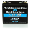 16-volt Lithium "Race" Battery, 20-cell 500ca; Right Negative Terminal - YTX12 Case Size - For High Compression Motors