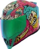 ICON Airflite Snack Attack MIPS Helmet - Pink, M - Full-face helmet with MIPS and anti-fog shield