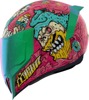 ICON Airflite Snack Attack MIPS Helmet 2XL Pink - MIPS full-face helmet with unique graphics