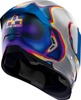 ICON Airframe Pro Reentry Helmet 3XL Silver - Full-face helmet with Re-Entry graphic