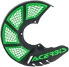 Acerbis X-Brake Vented Disc Cover - Black/Green - Requires Vehicle Specific Mount Bracket