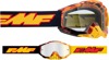 FMF Youth PowerBomb Spark Goggles Clear Lens - Clear lens youth goggles with anti-fog coating