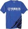 Men's Yamaha Racing Flare Tee - Yamaha Racing Flare Tee Blu Lg