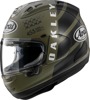 Arai Corsair-X MVK Oakley Helmet Matte Green/Black 2XL - Full face helmet with MVK Oakley graphic