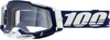 Racecraft 2 Blue / White / Concordia Goggles - Clear Lens