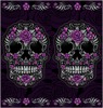Facemasks - Floral Skull Facemask