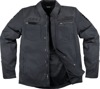 ICON Upstate Canvas National Jacket Black Men's M - Men's black riding jacket, size M