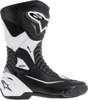 SMX-S Street Riding Boots Black/White US 6