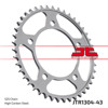 Steel Rear Sprocket - 43 Tooth 525 - For Honda CB, CBR, CBF, 750 Shadow